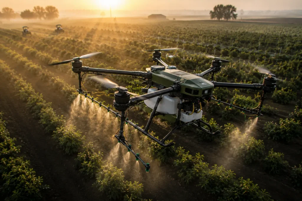 Agriculture drone technology