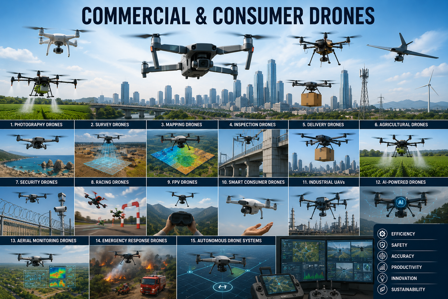Commercial & Consumer Drones