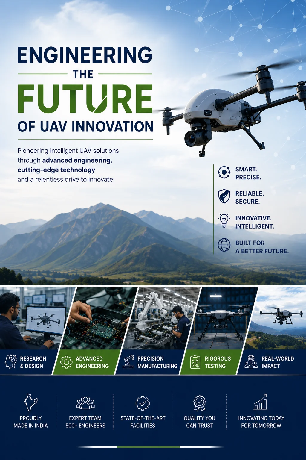 UAV engineering and production operations