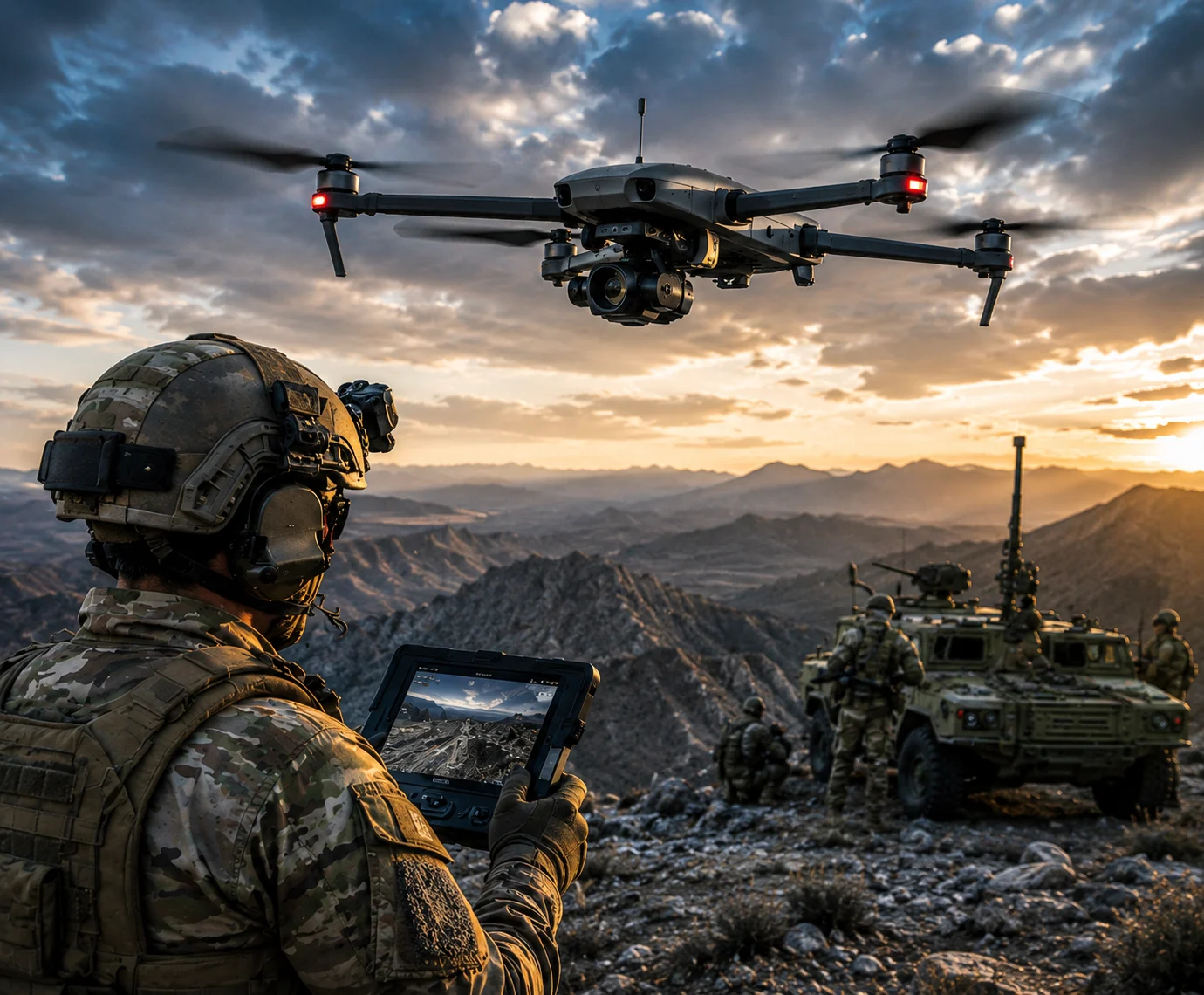 Defence and tactical UAV systems