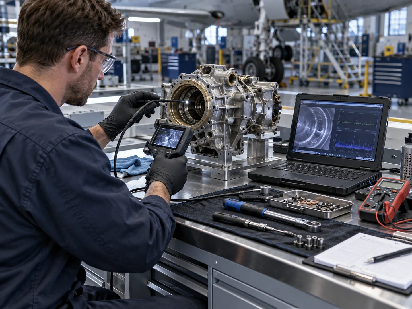 MROx component inspection and diagnostics